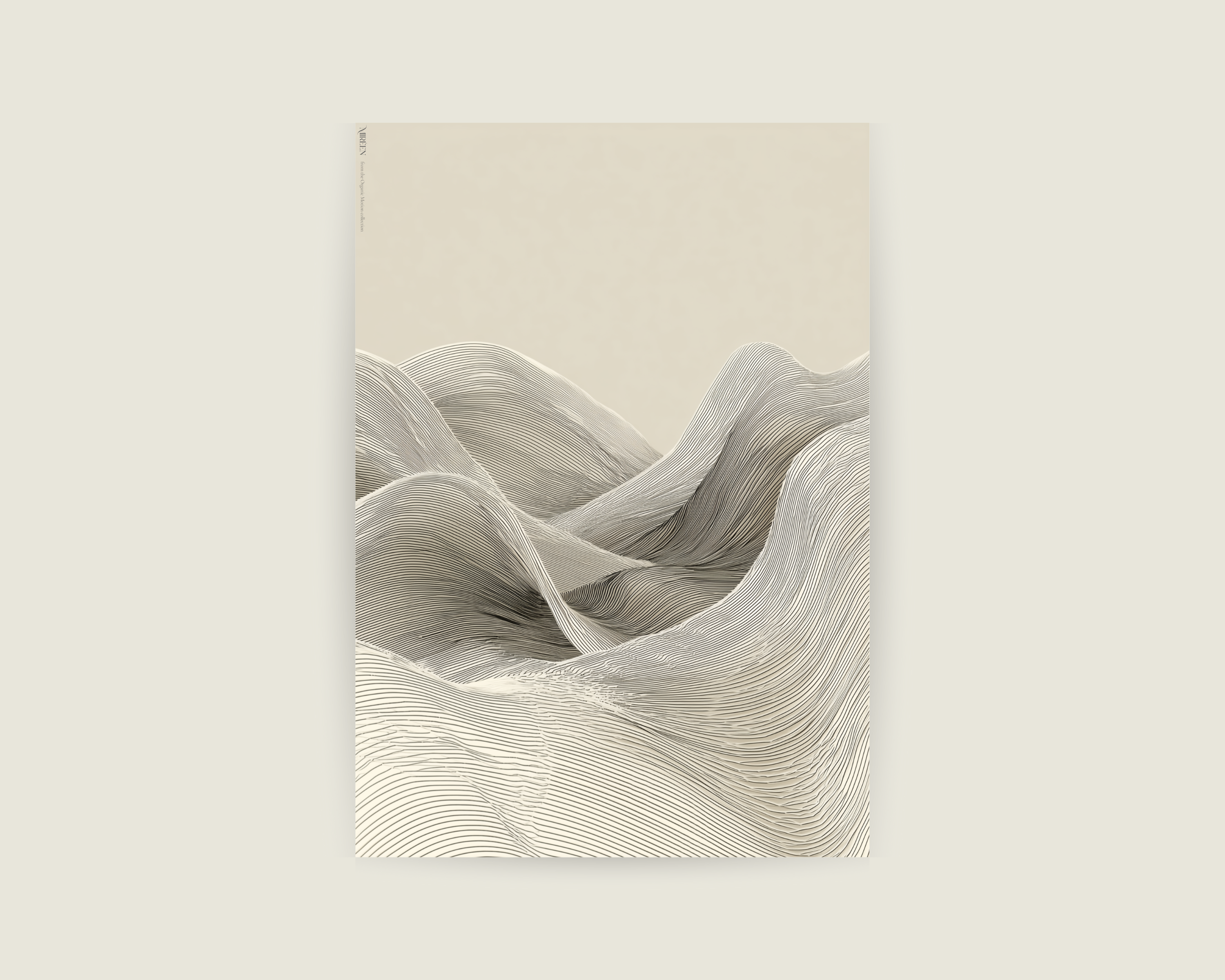 Fluid Contours No.4 Print