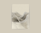 Fluid Contours No.4 Poster