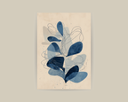 Nature in blue no.2 poster