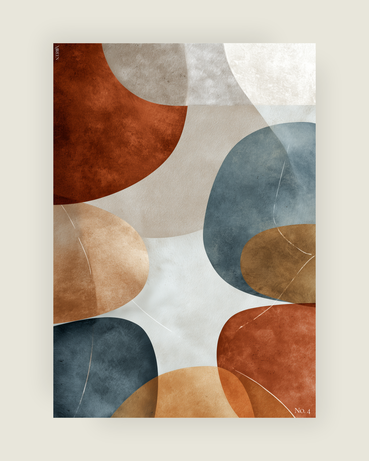 Soft Structures NO.4 poster