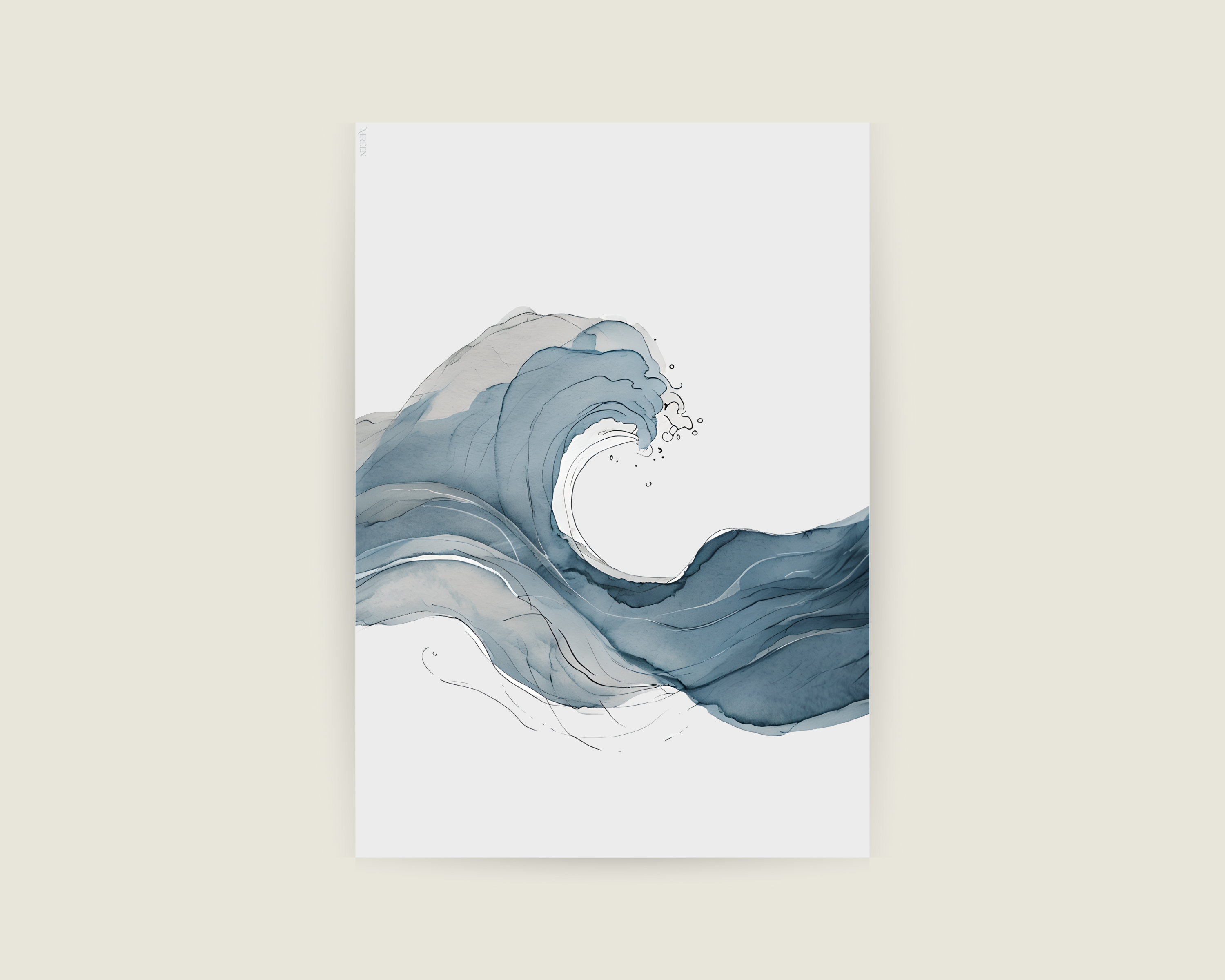 Nature in blue no.3 Print