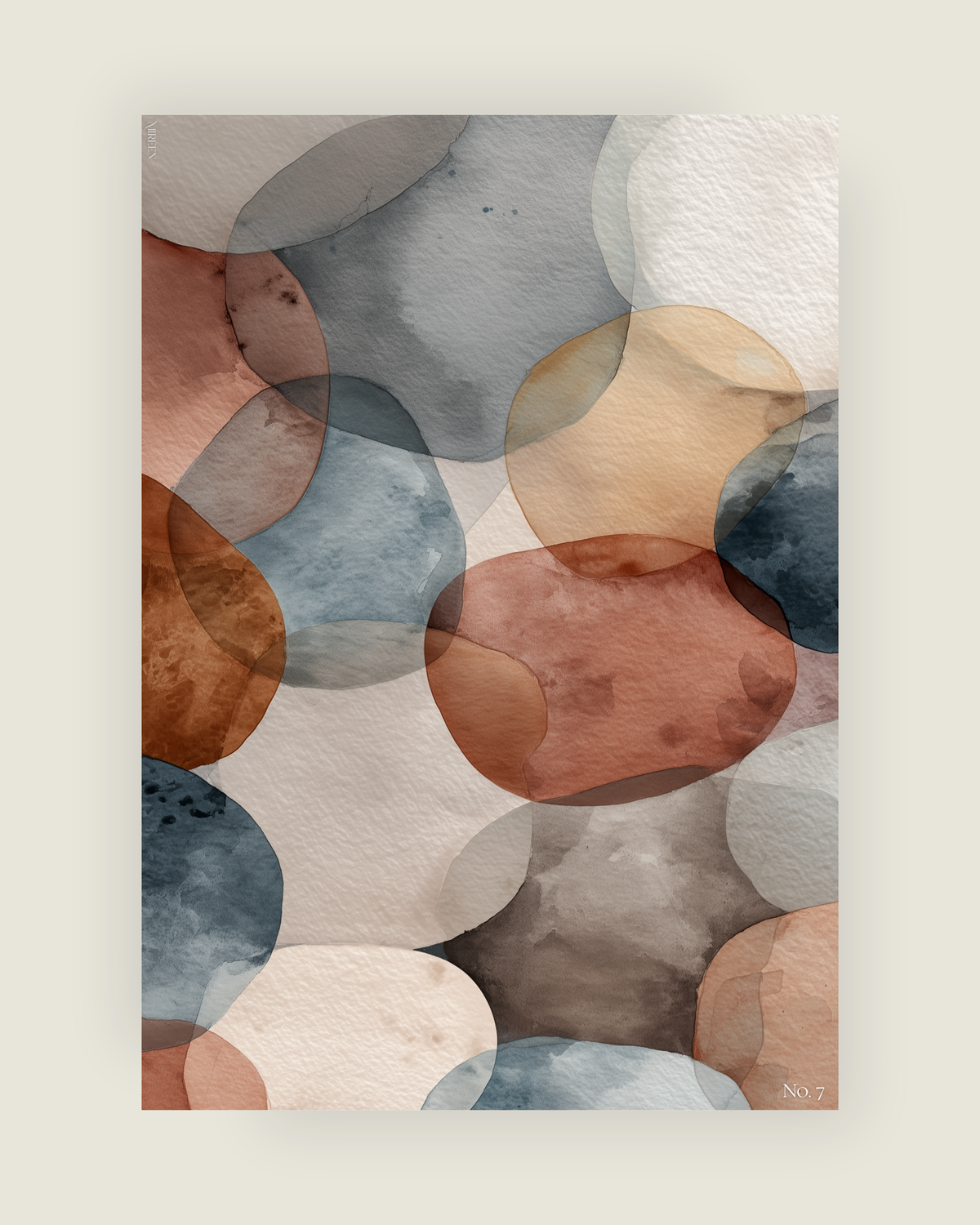 Soft Structures NO.7 poster