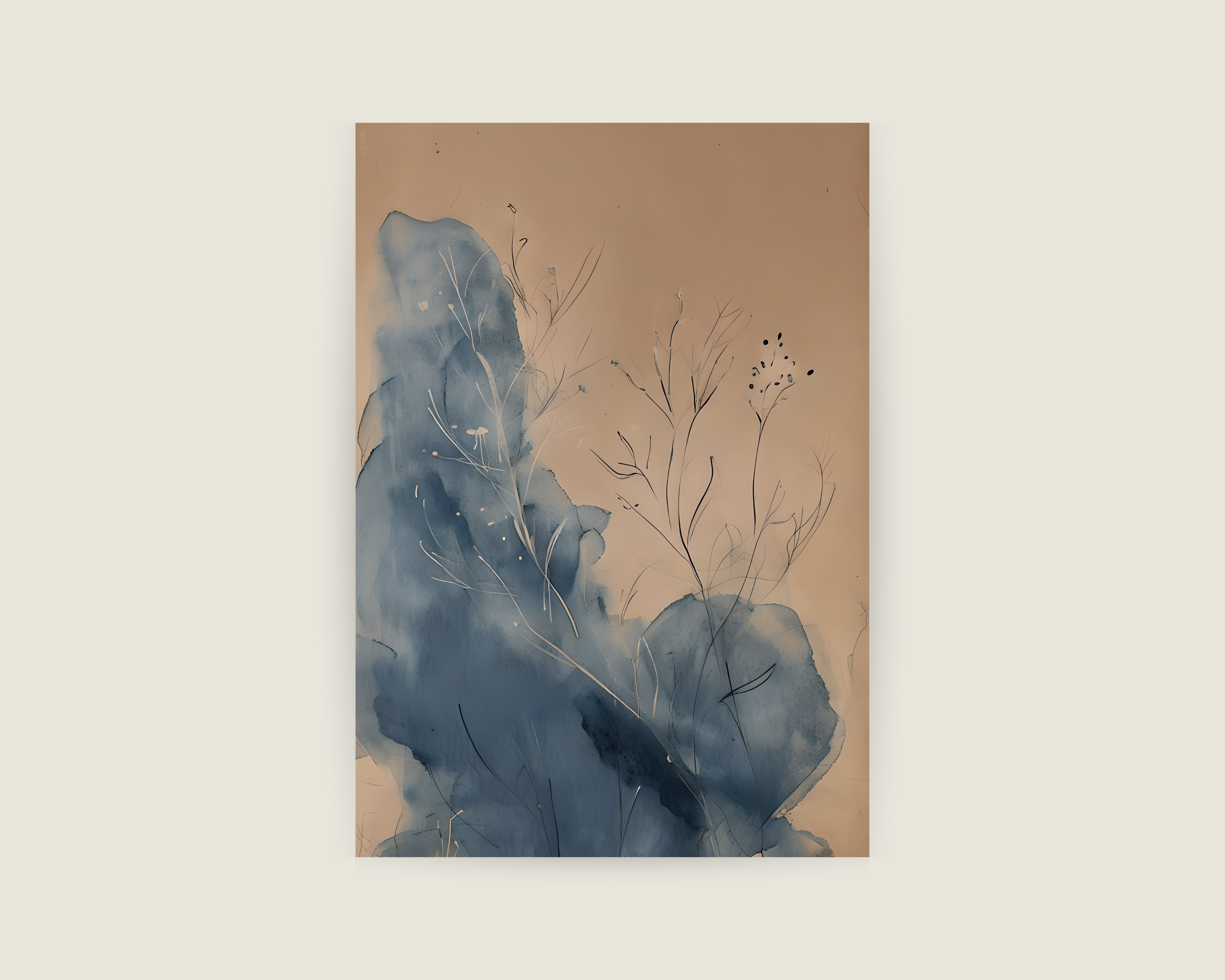 Nature in blue no.1 Print
