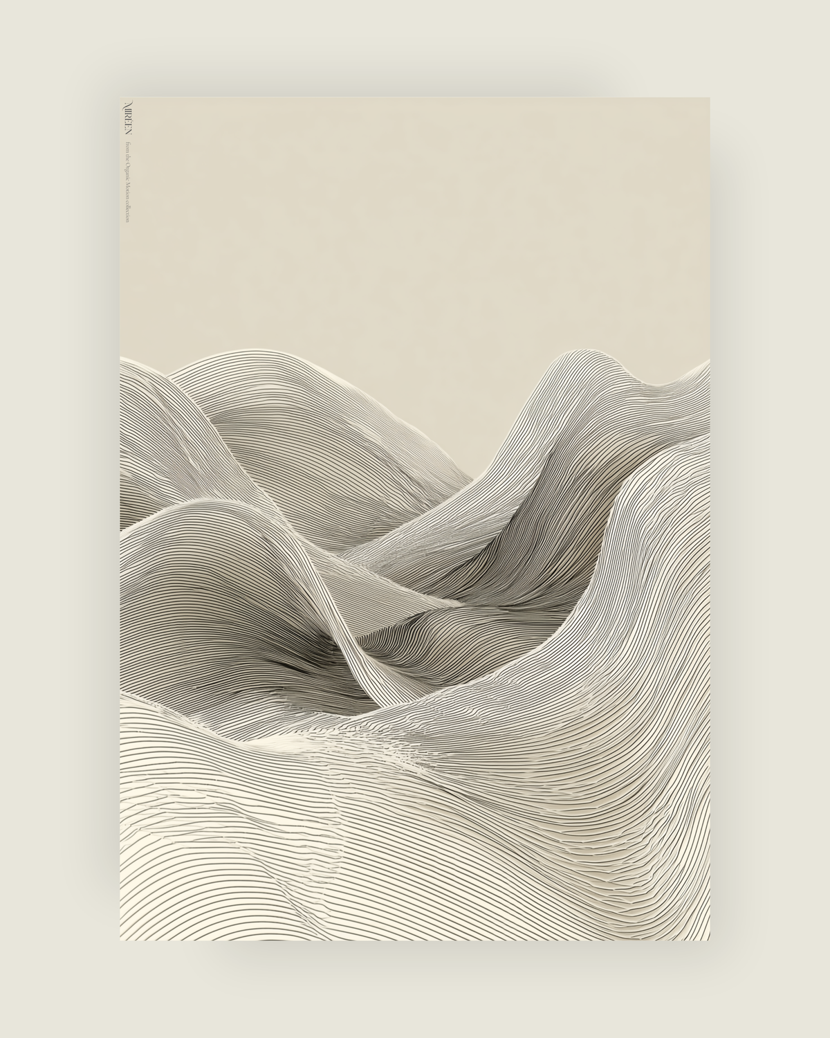 Fluid Contours NO.4 Print