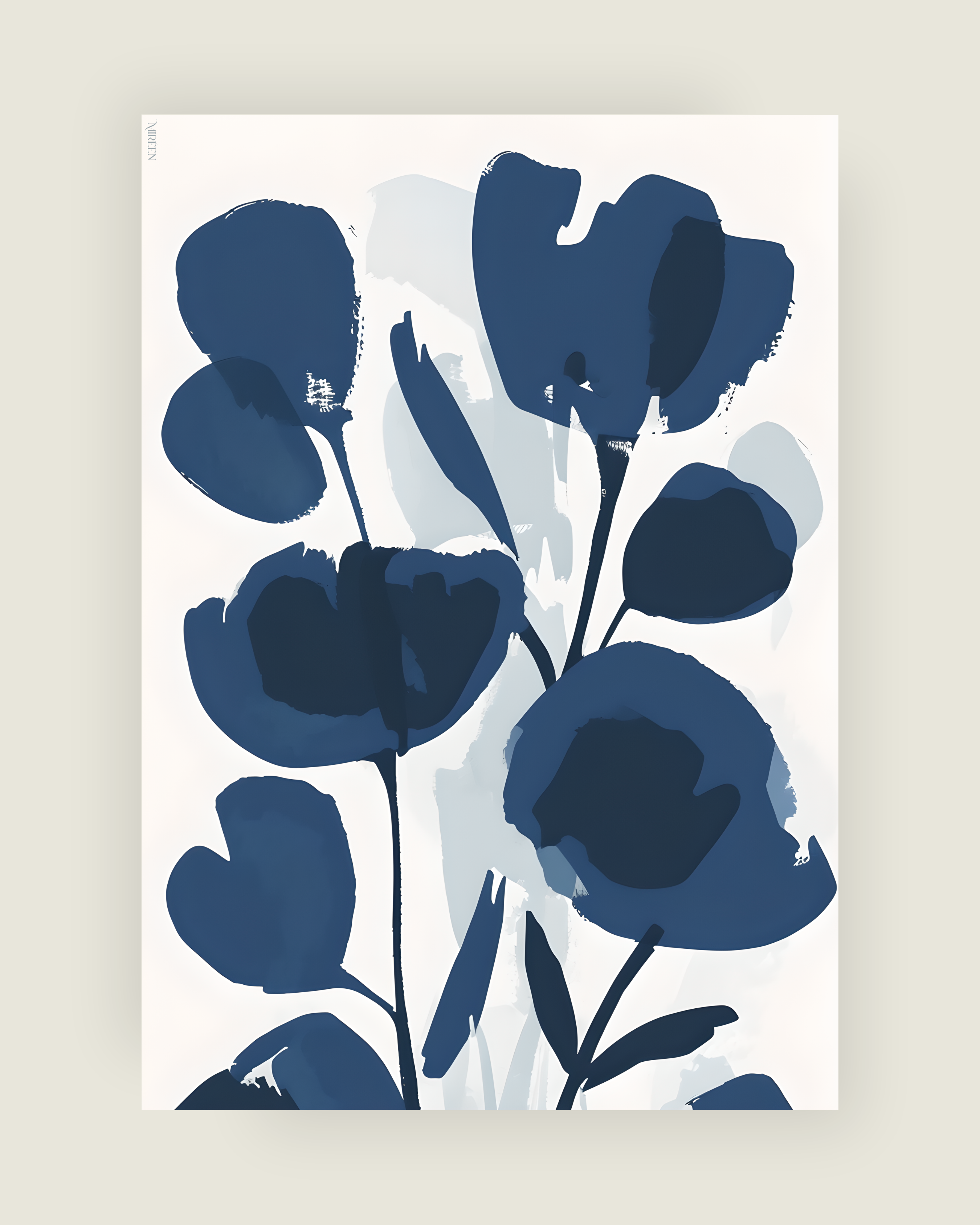 Nature in blue no.4 Poster