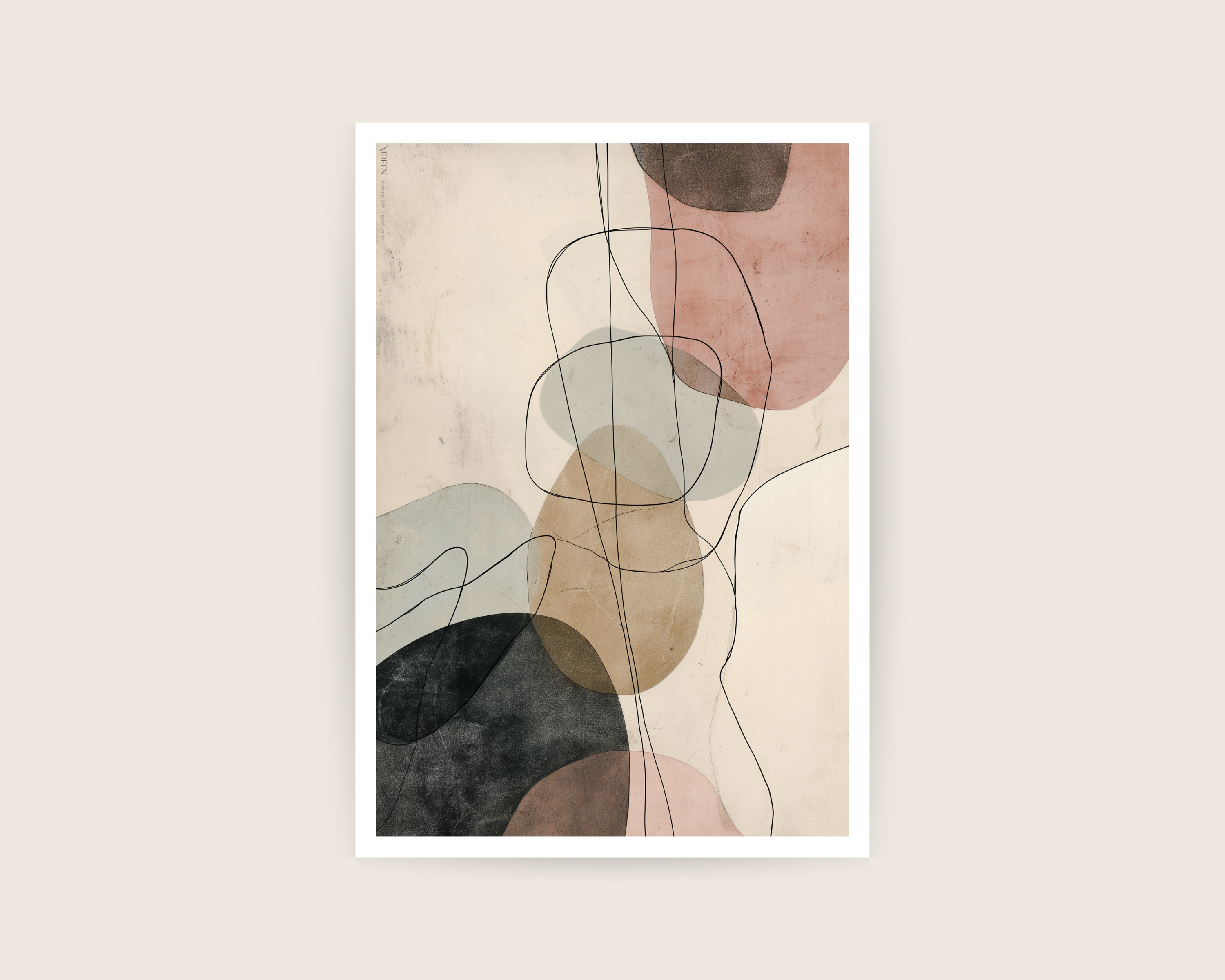 Soft lines no.1 Print