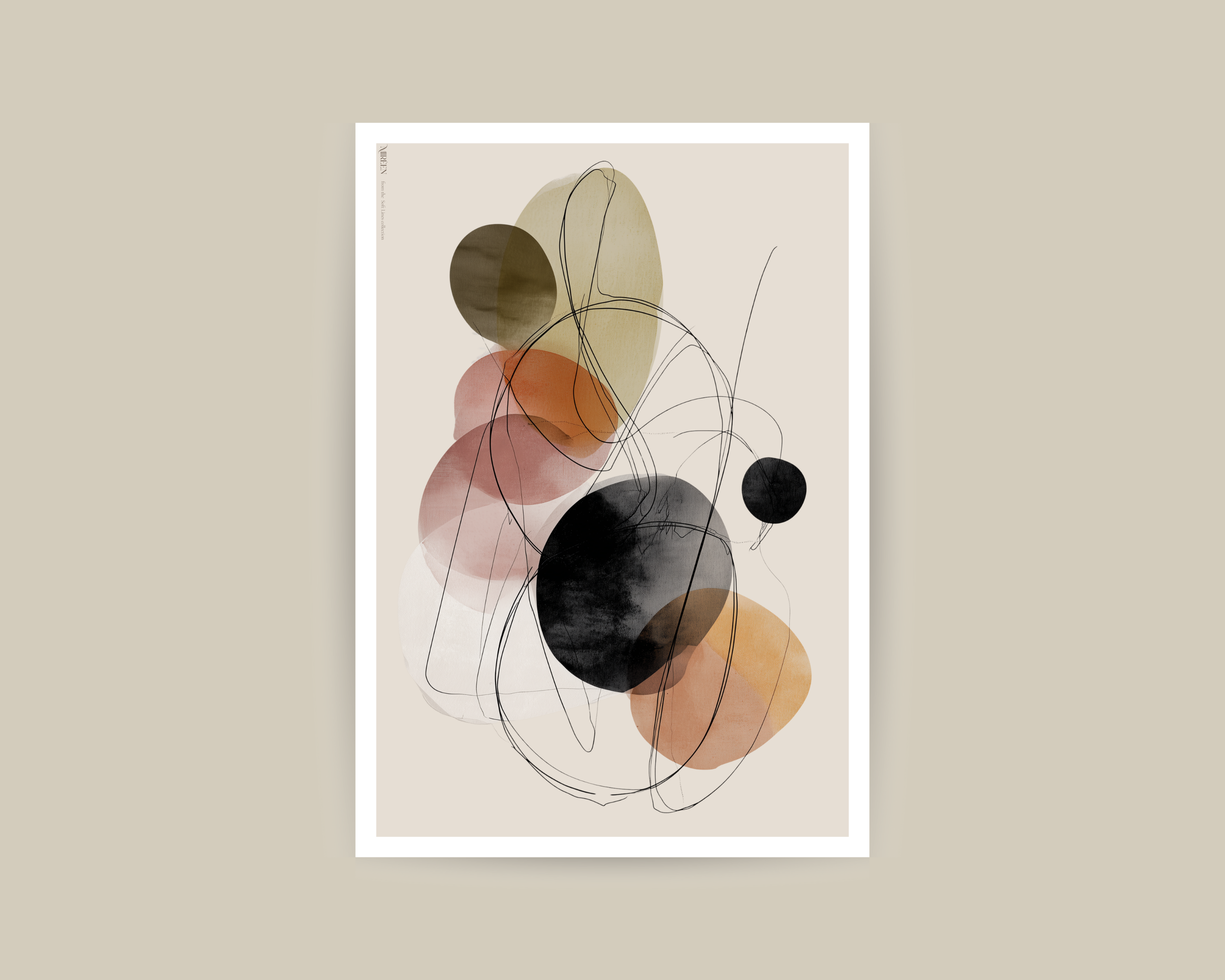 Soft Lines NO.2 Print