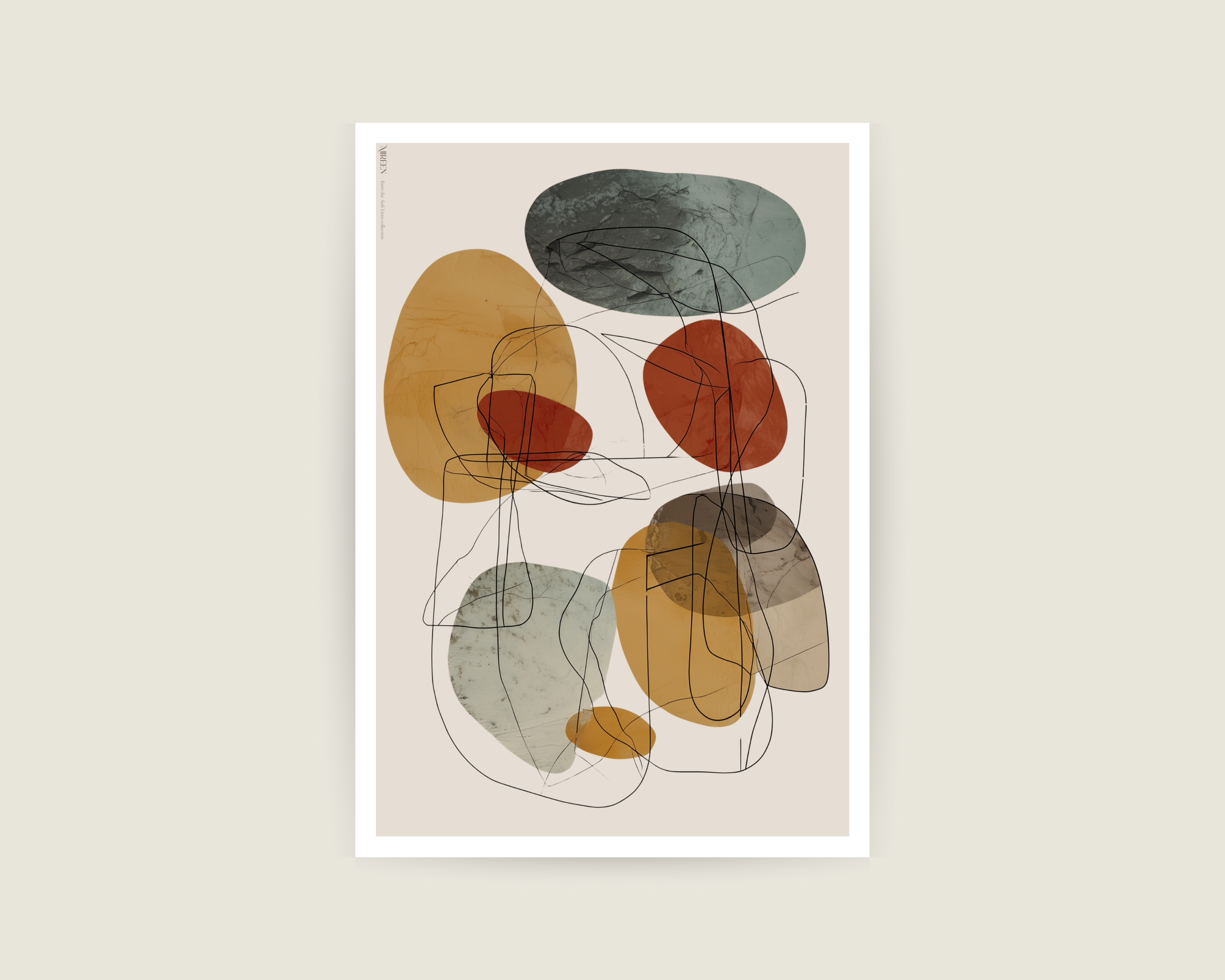 Soft lines no.4 Print