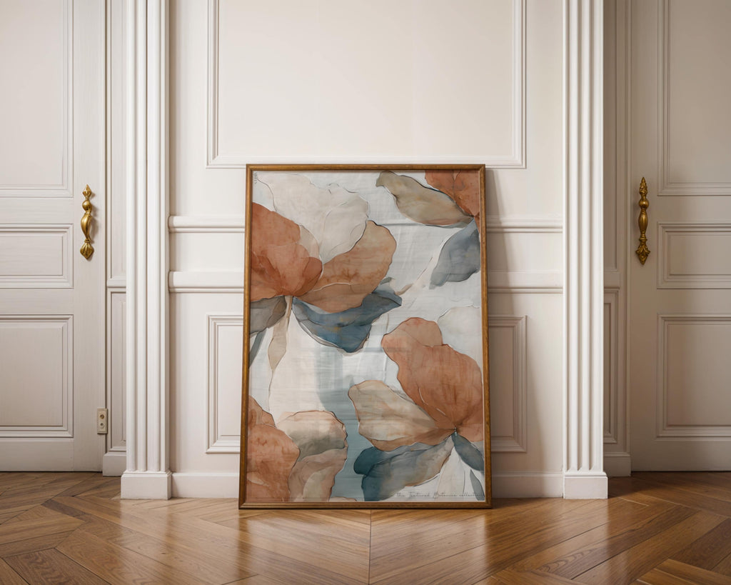 Rust Peonies II Print