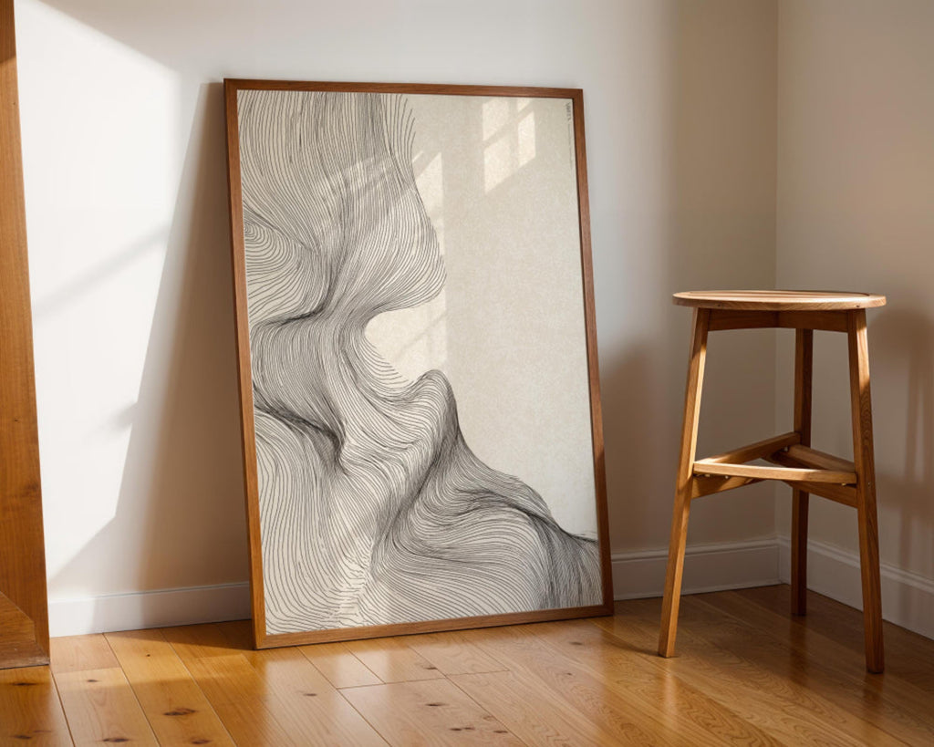 Fluid Contours No.1 Print