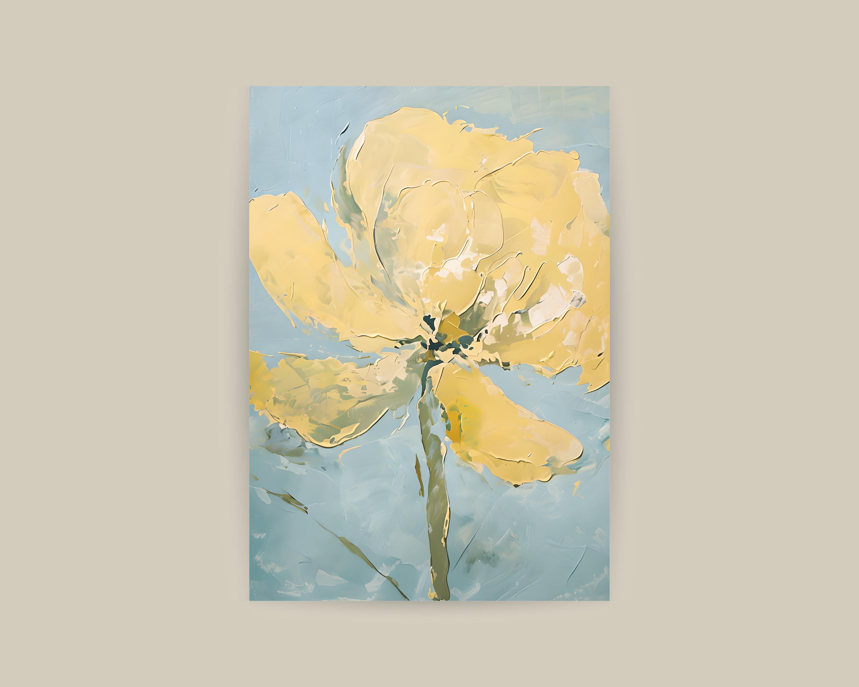 Petals in Light Print