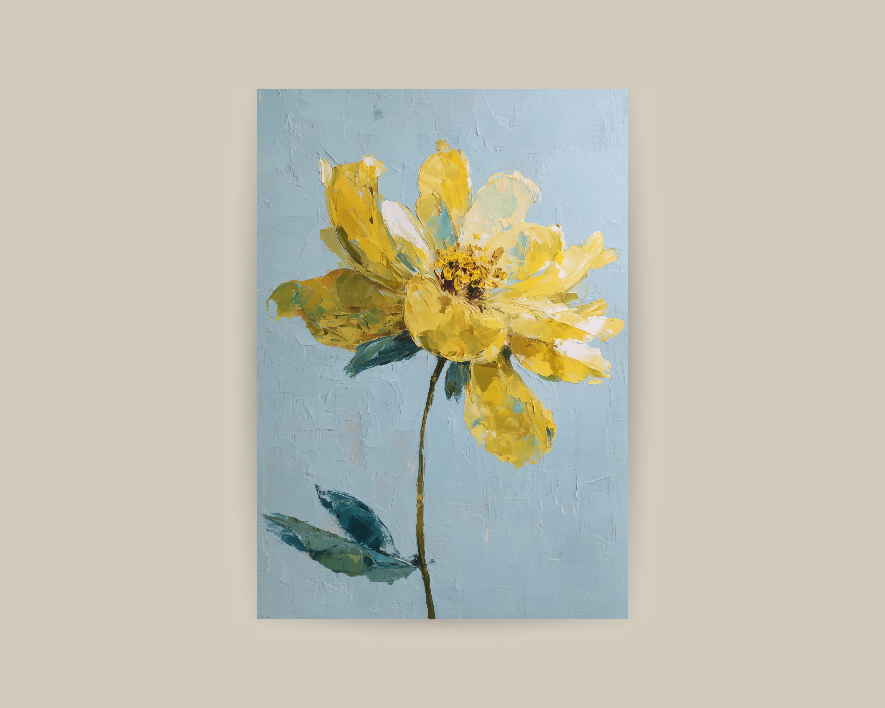Single Bloom Print