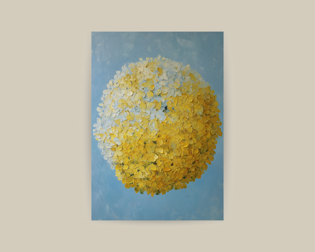 Golden Bloom Print