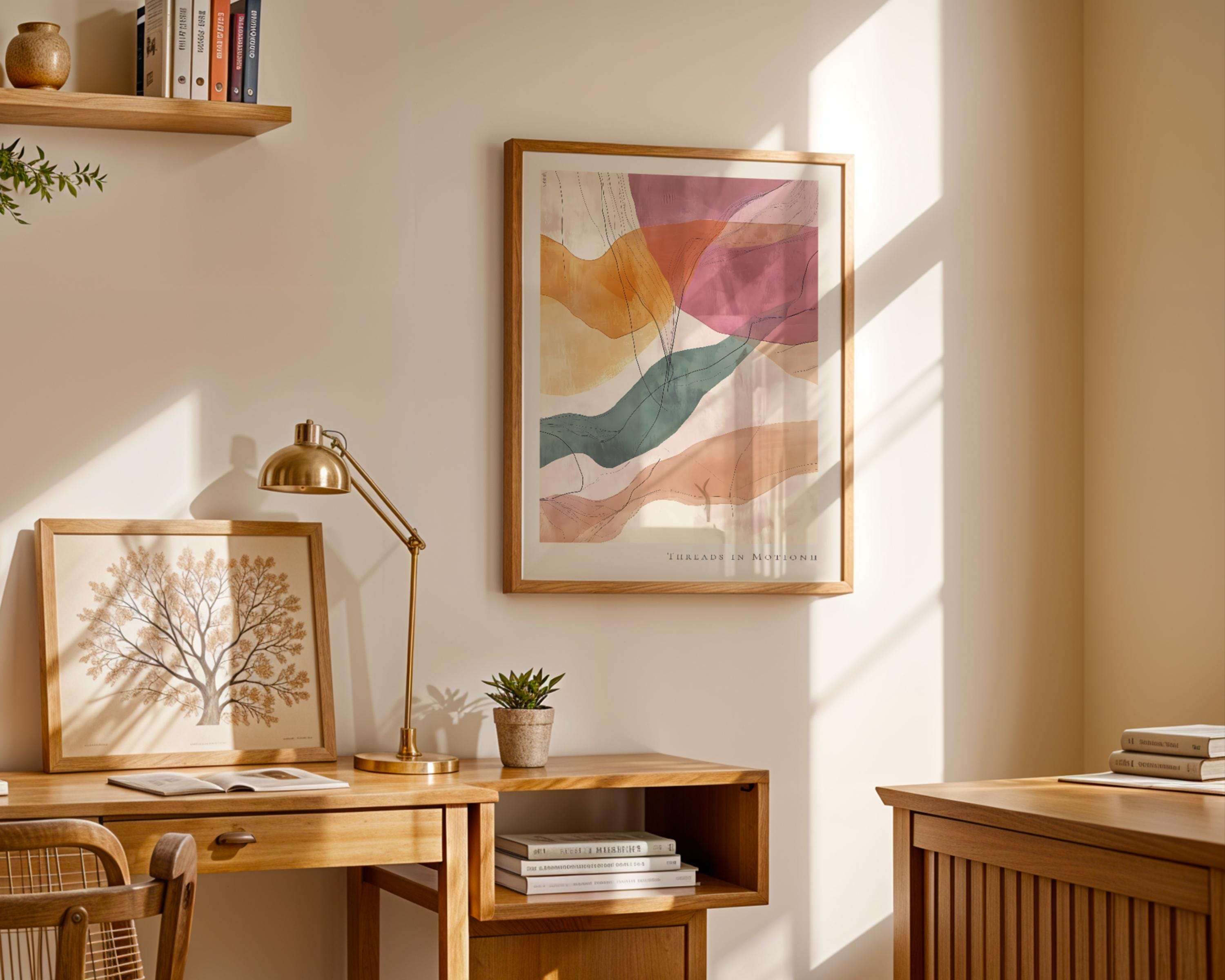 Threads in motion II Print