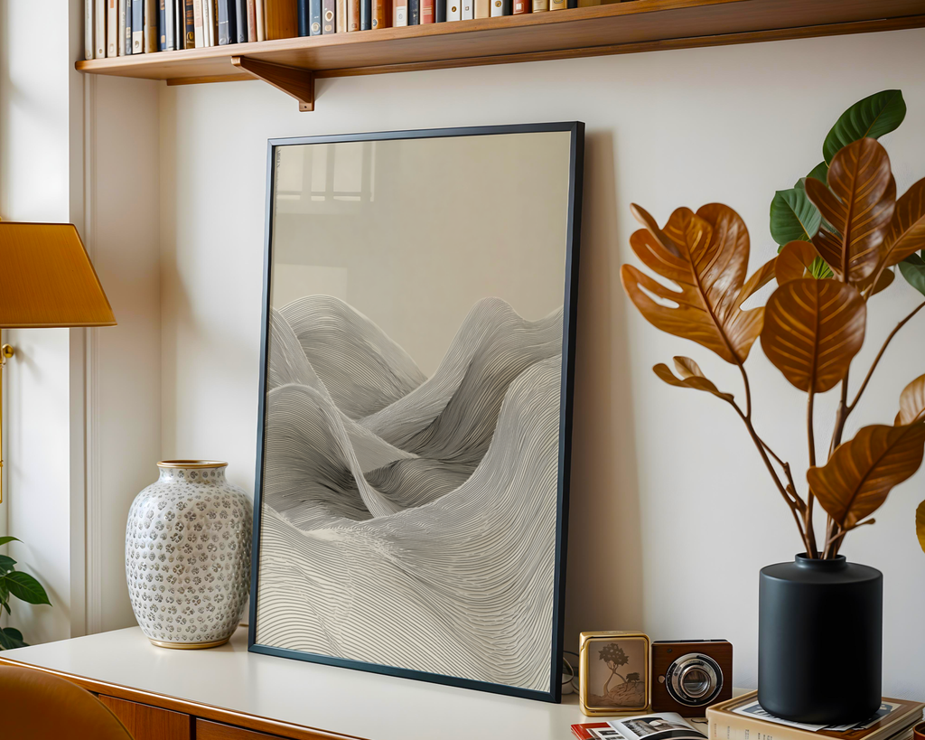Fluid Contours No.4 Print