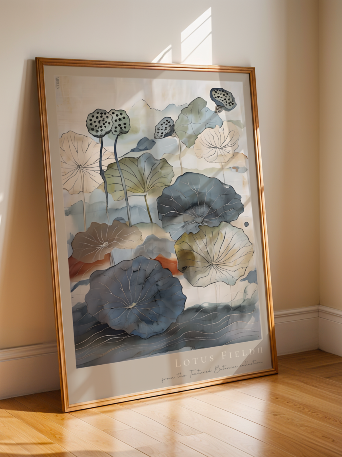Lotus field II poster
