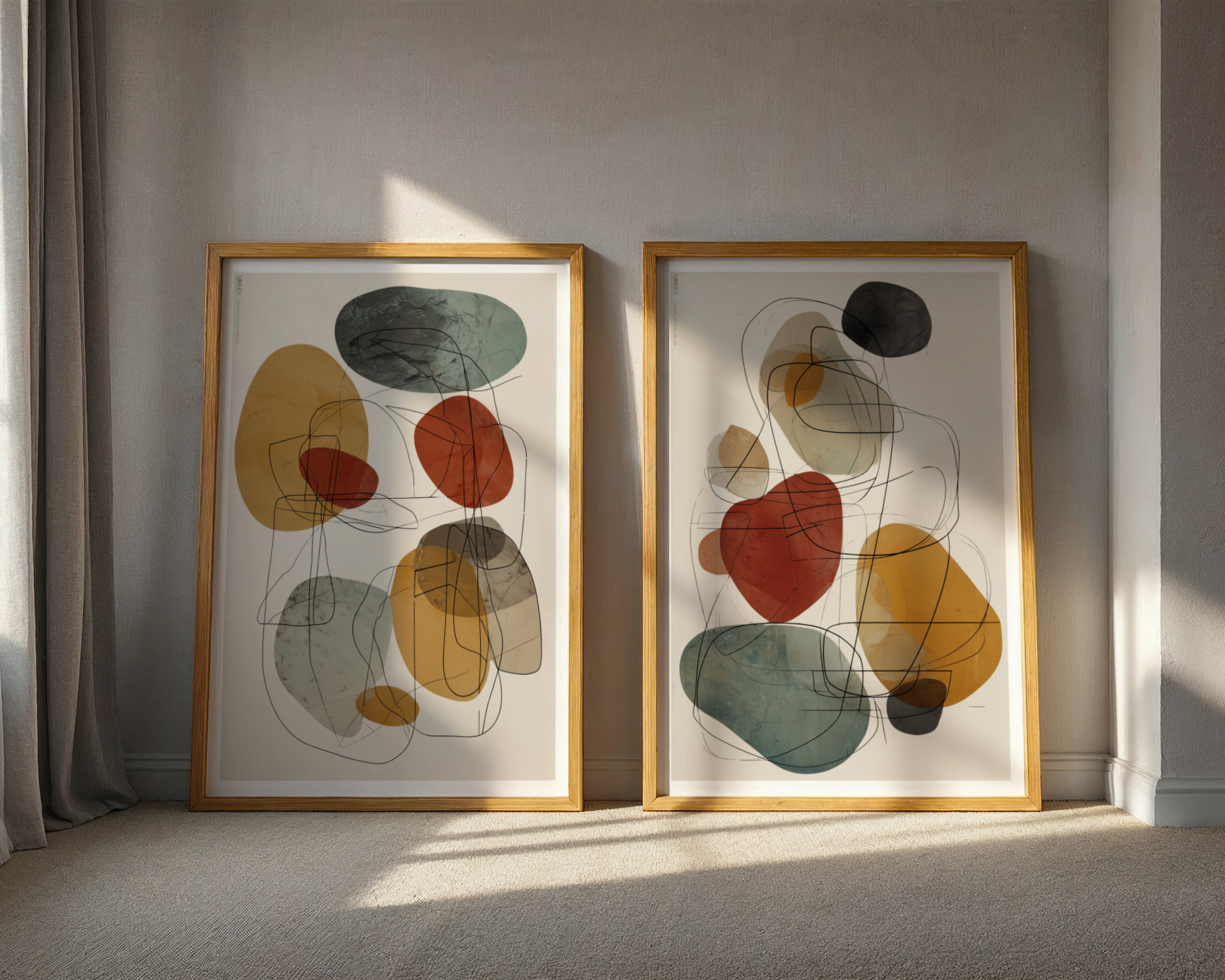 Soft lines no.3 poster