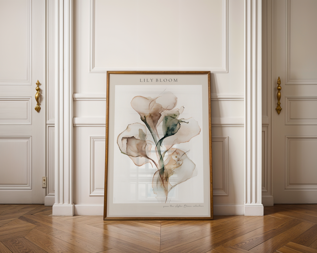 Liliy Bloom Print