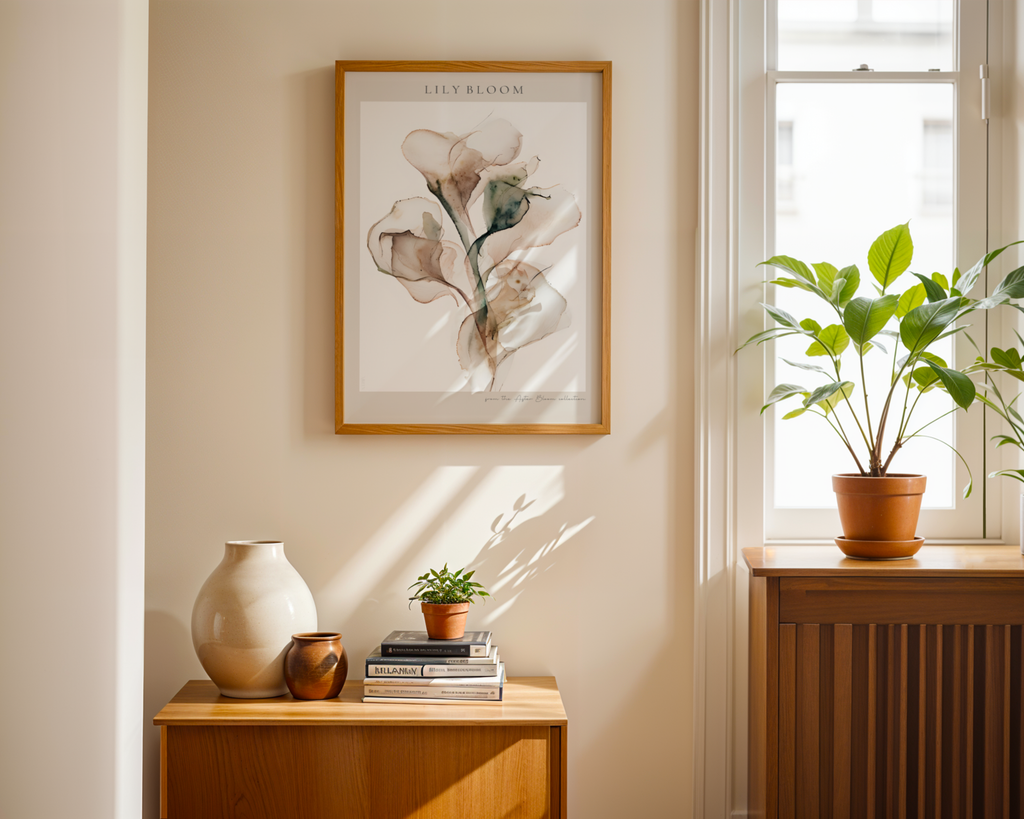Liliy Bloom Print