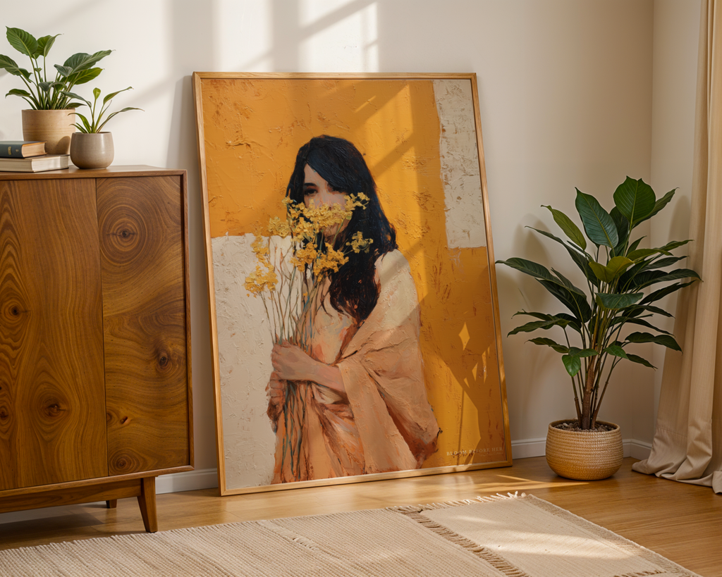 Bloom Before Her Print
