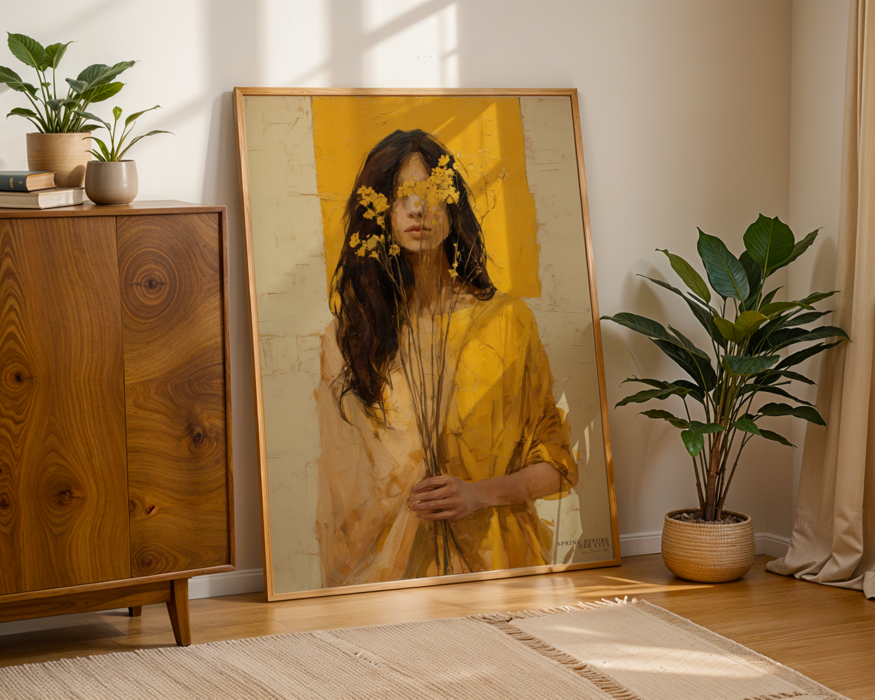 Spring Before Her Eyes Print