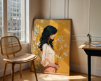 Bloom Beside Her Print