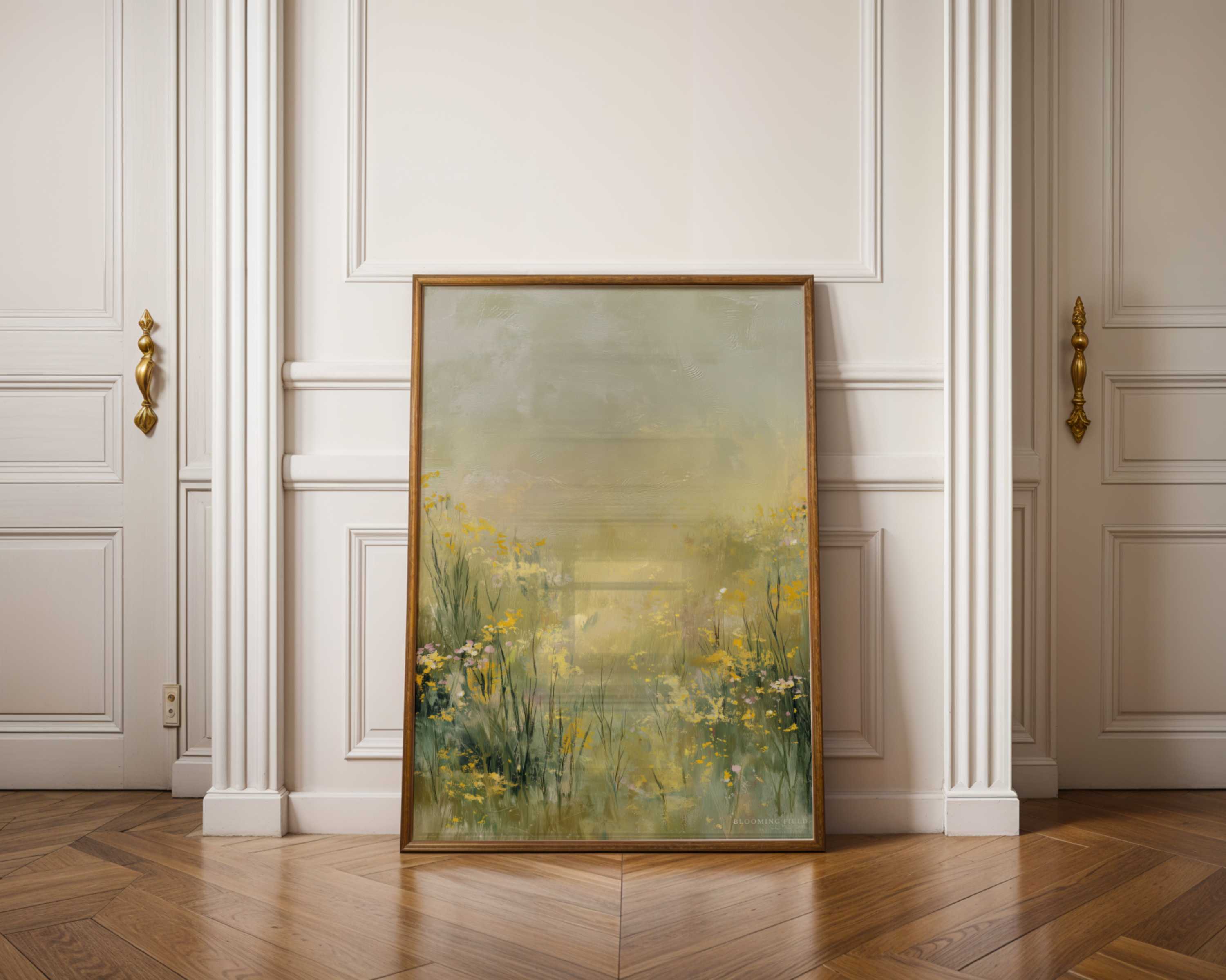 Blooming Field Print