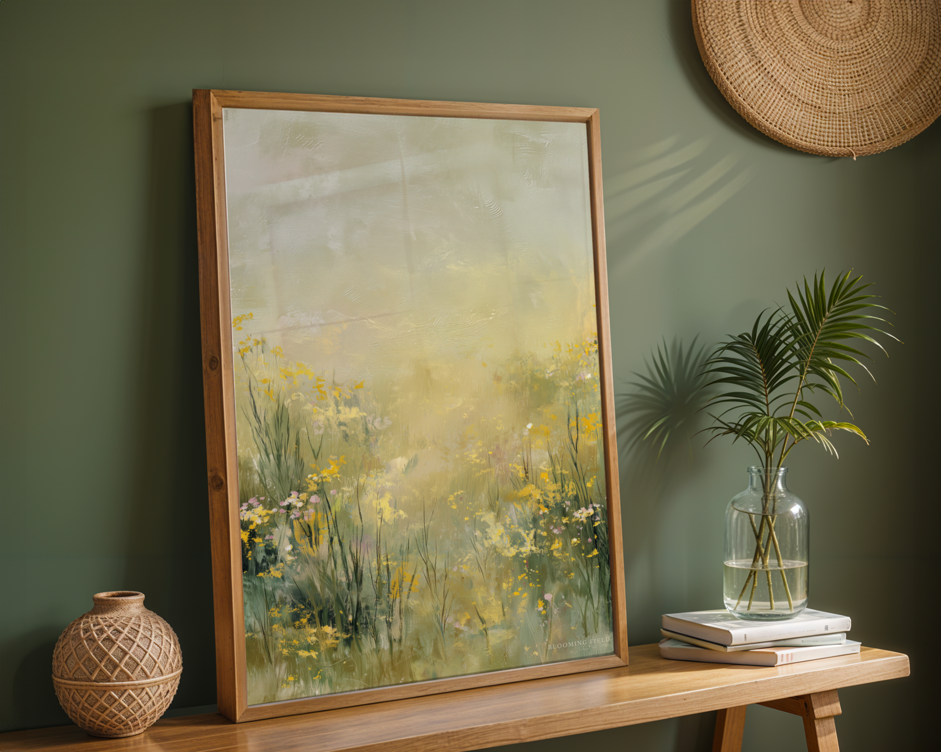 Blooming Field Print