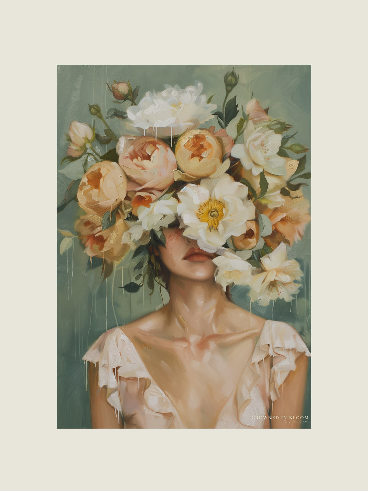 Crowned in Bloom Poster