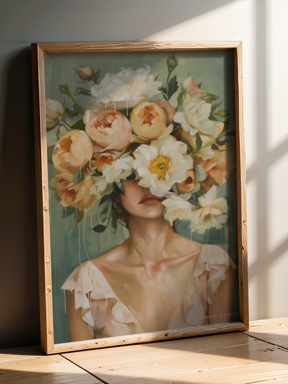 Crowned in Bloom Poster
