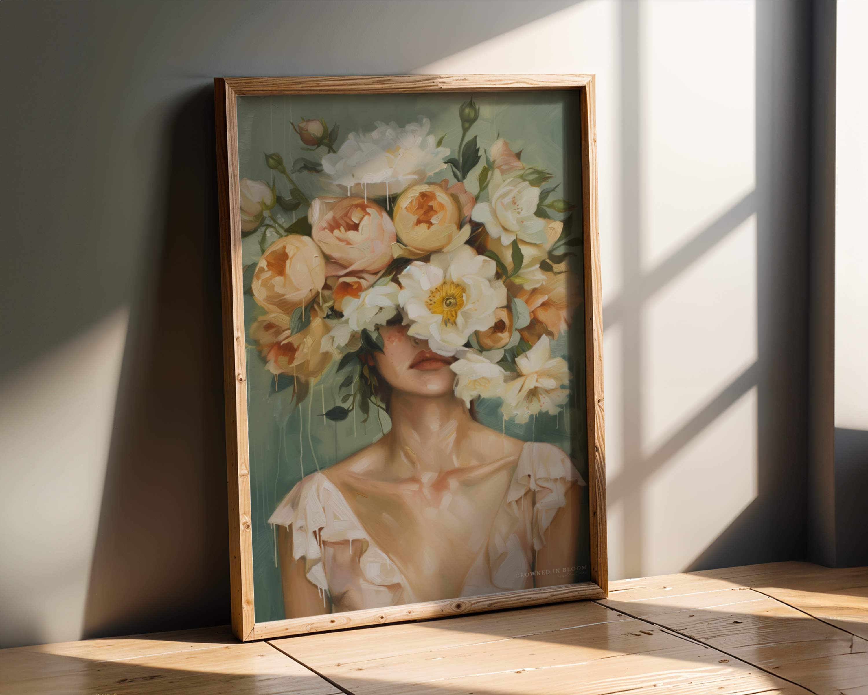 Crowned in Bloom Print