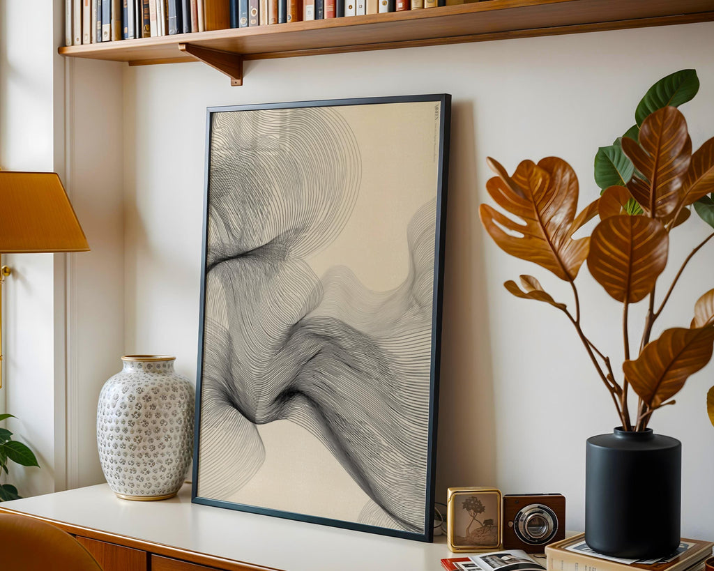 Fluid Contours No.2 Print