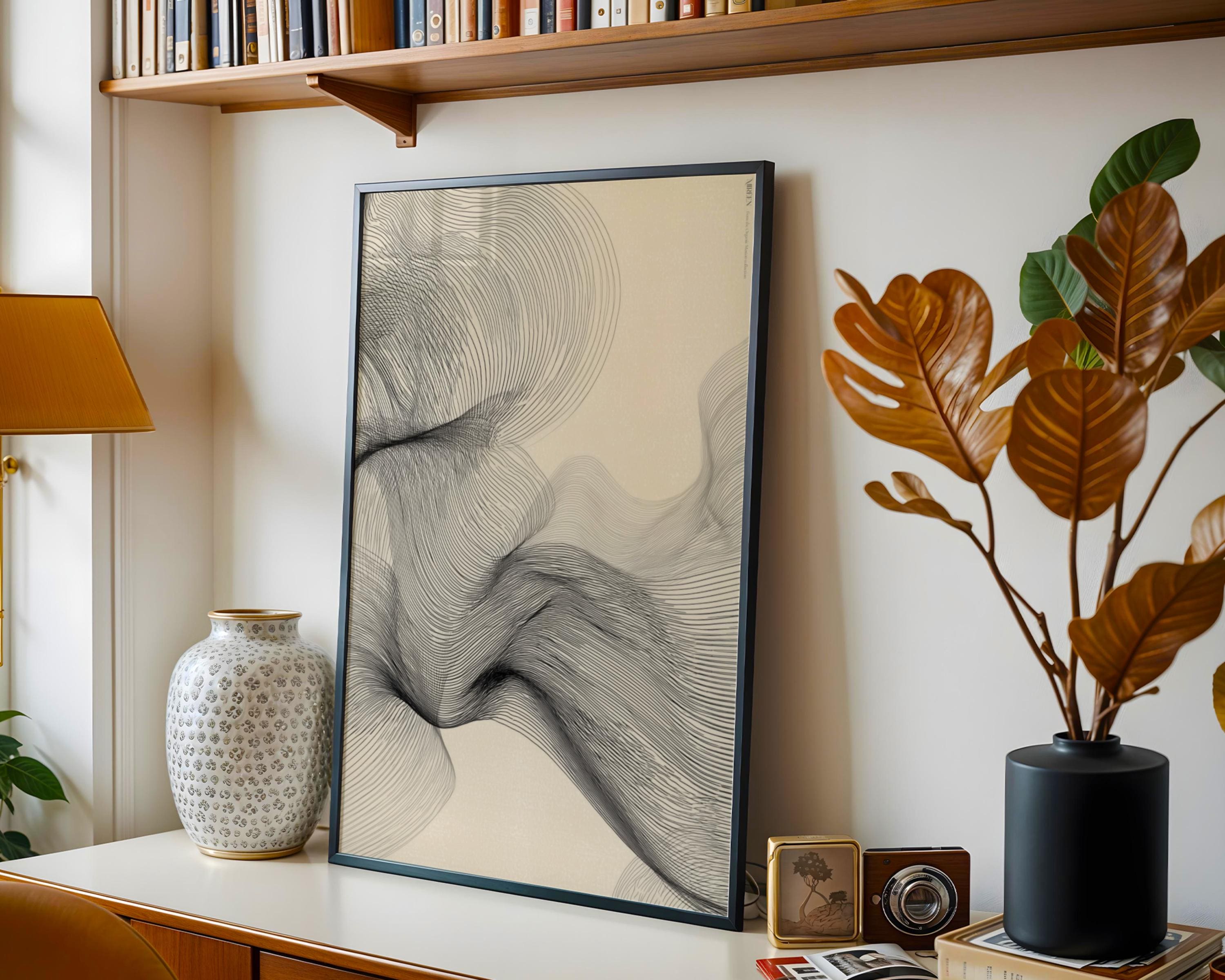 Fluid Contours No.2 Print