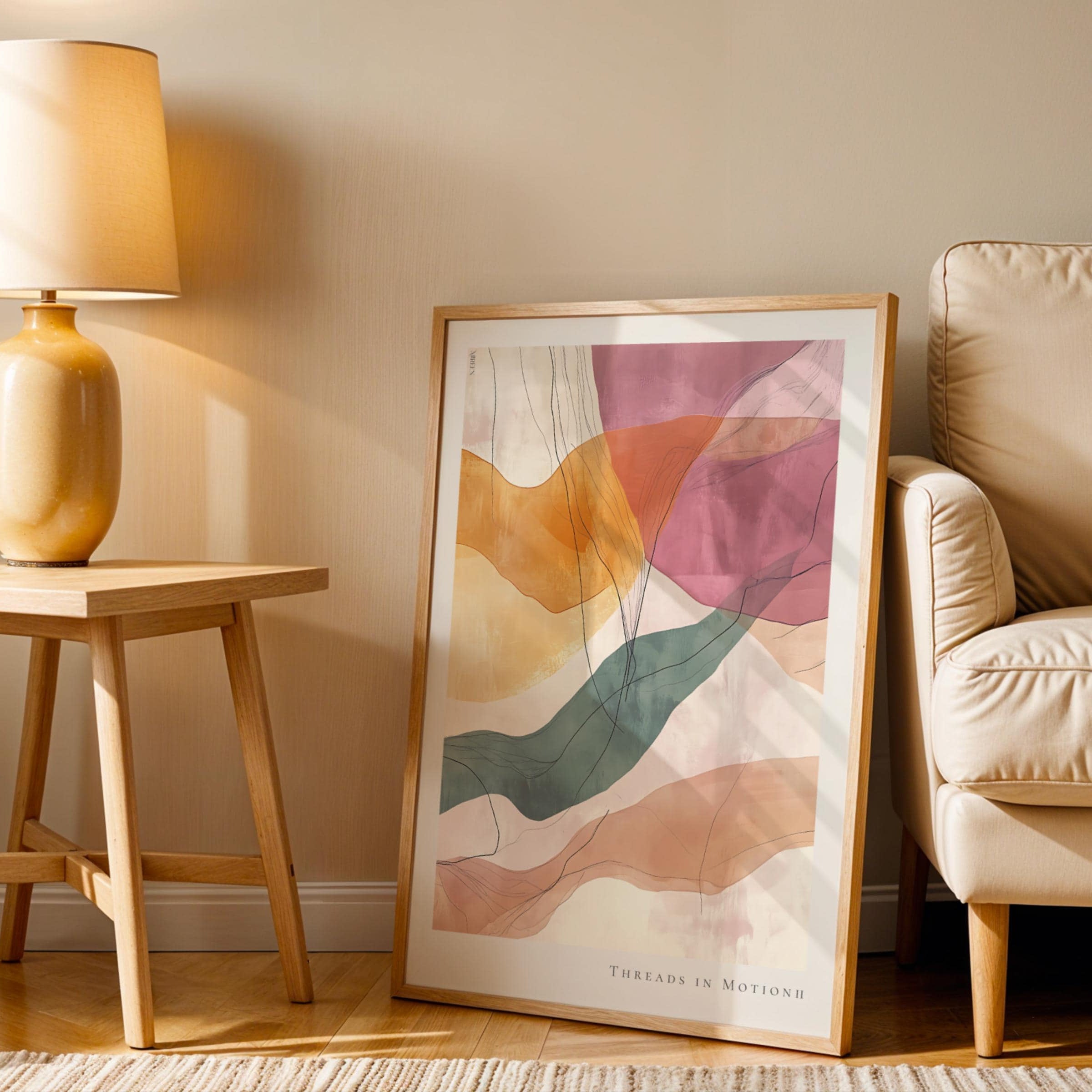 Threads in motion II Print