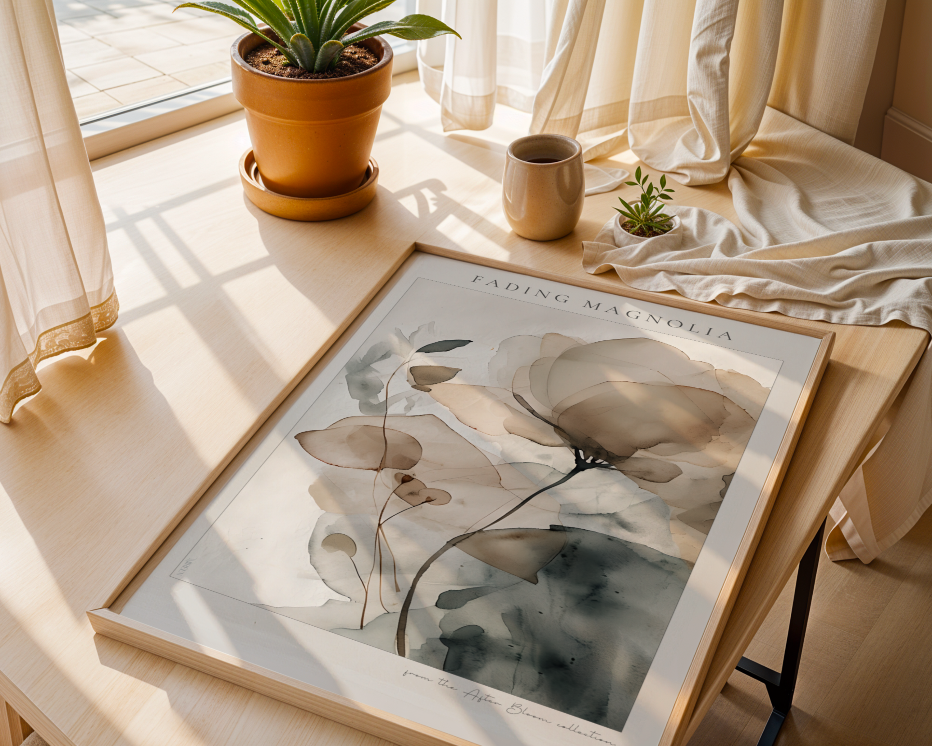 Fading Magnolia Print