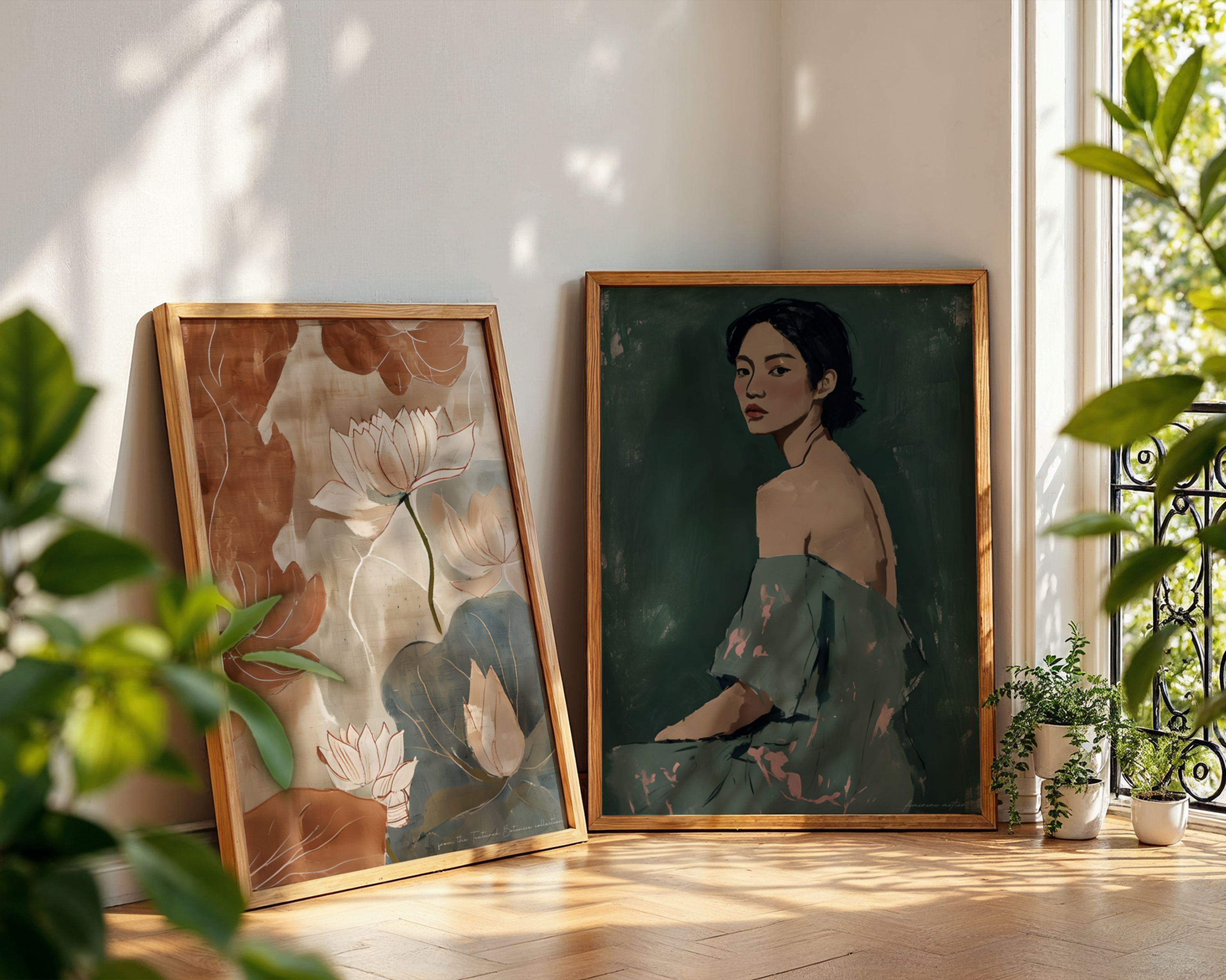 Lotus Field III Print