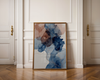 Flow in blue No.2 Poster