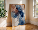 Flow in blue No.2 Poster