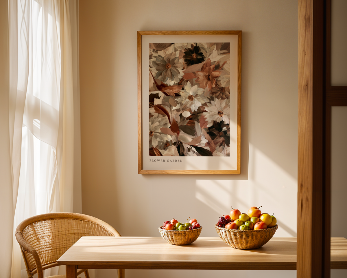 Flower Garden Print
