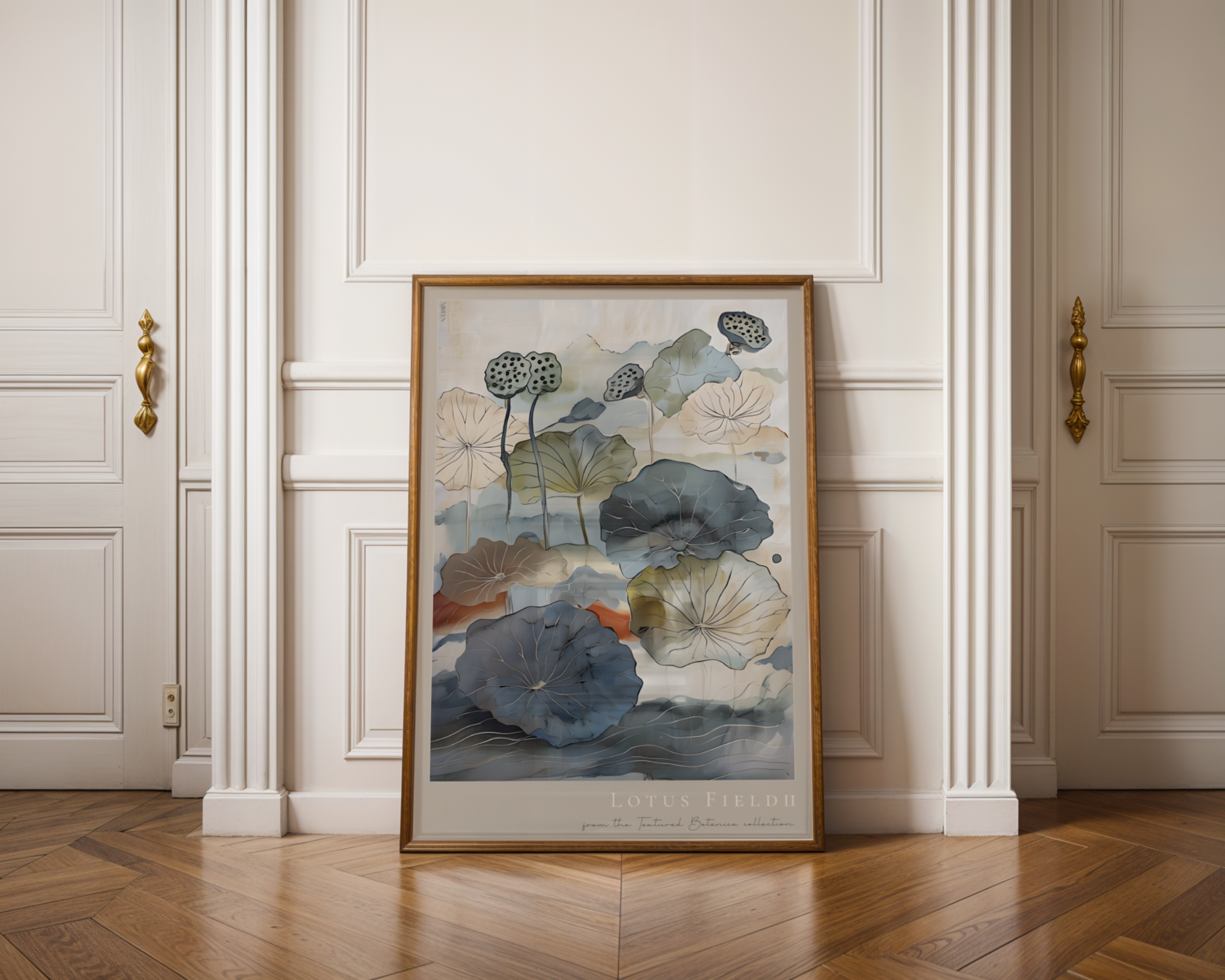 Lotus field II poster