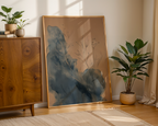 Nature in blue no.1 poster