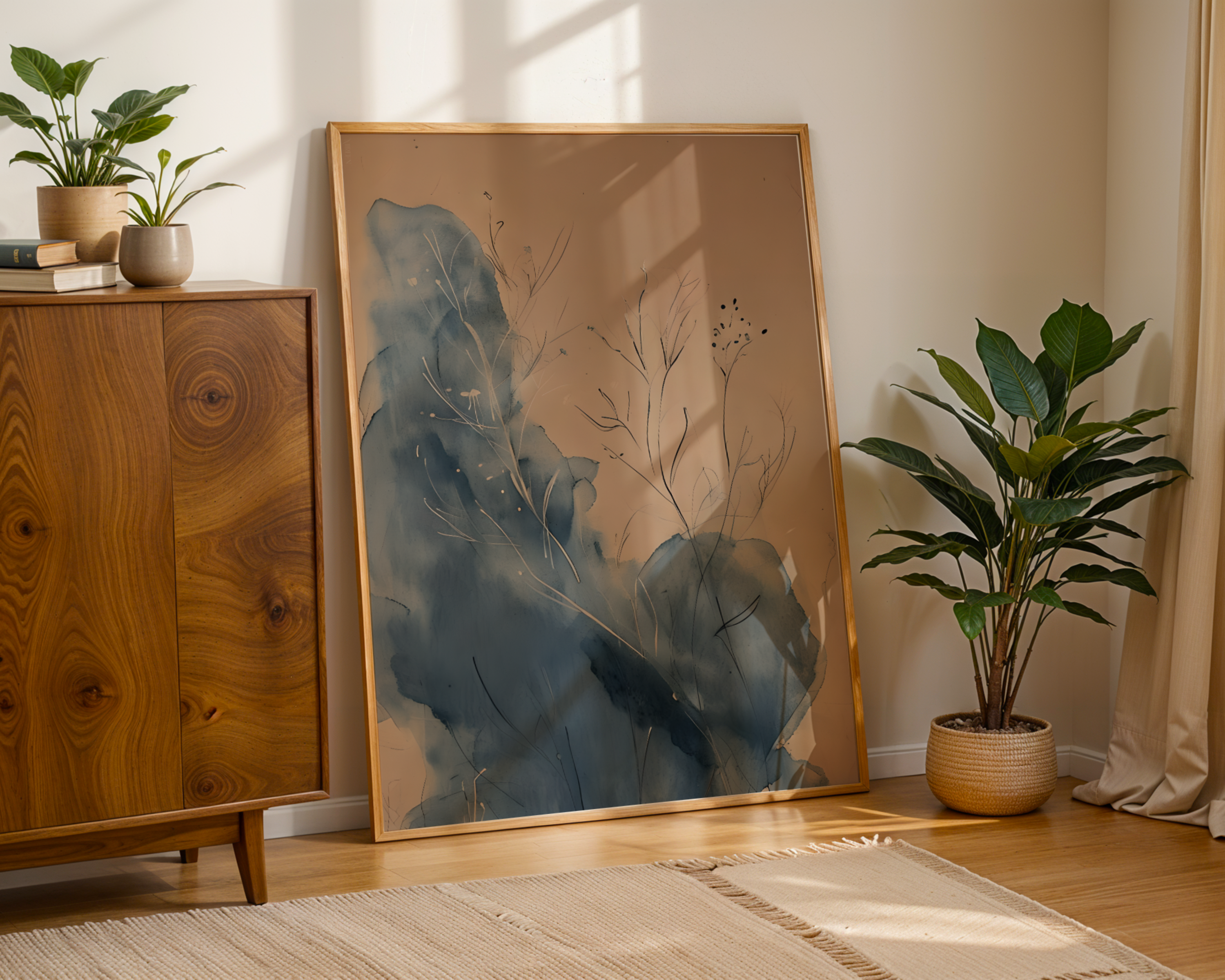 Nature in blue no.1 Print