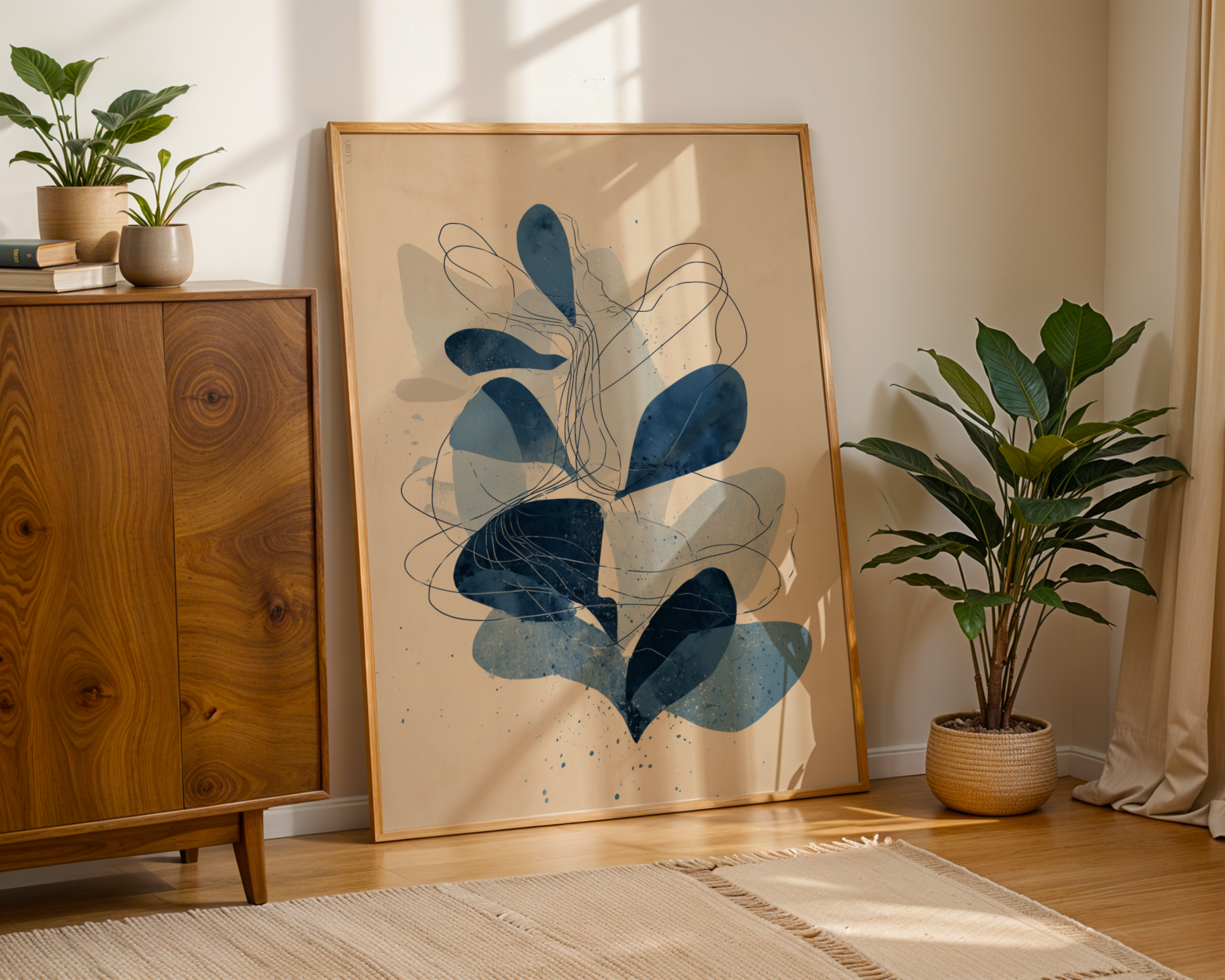 Nature in Blue NO.2 Print
