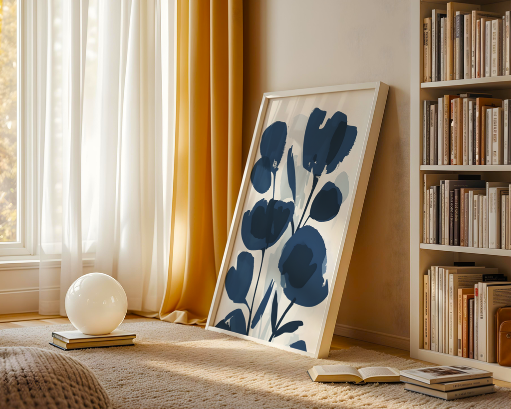 Nature in blue no.4 Poster