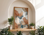 Rust Peonies II Print