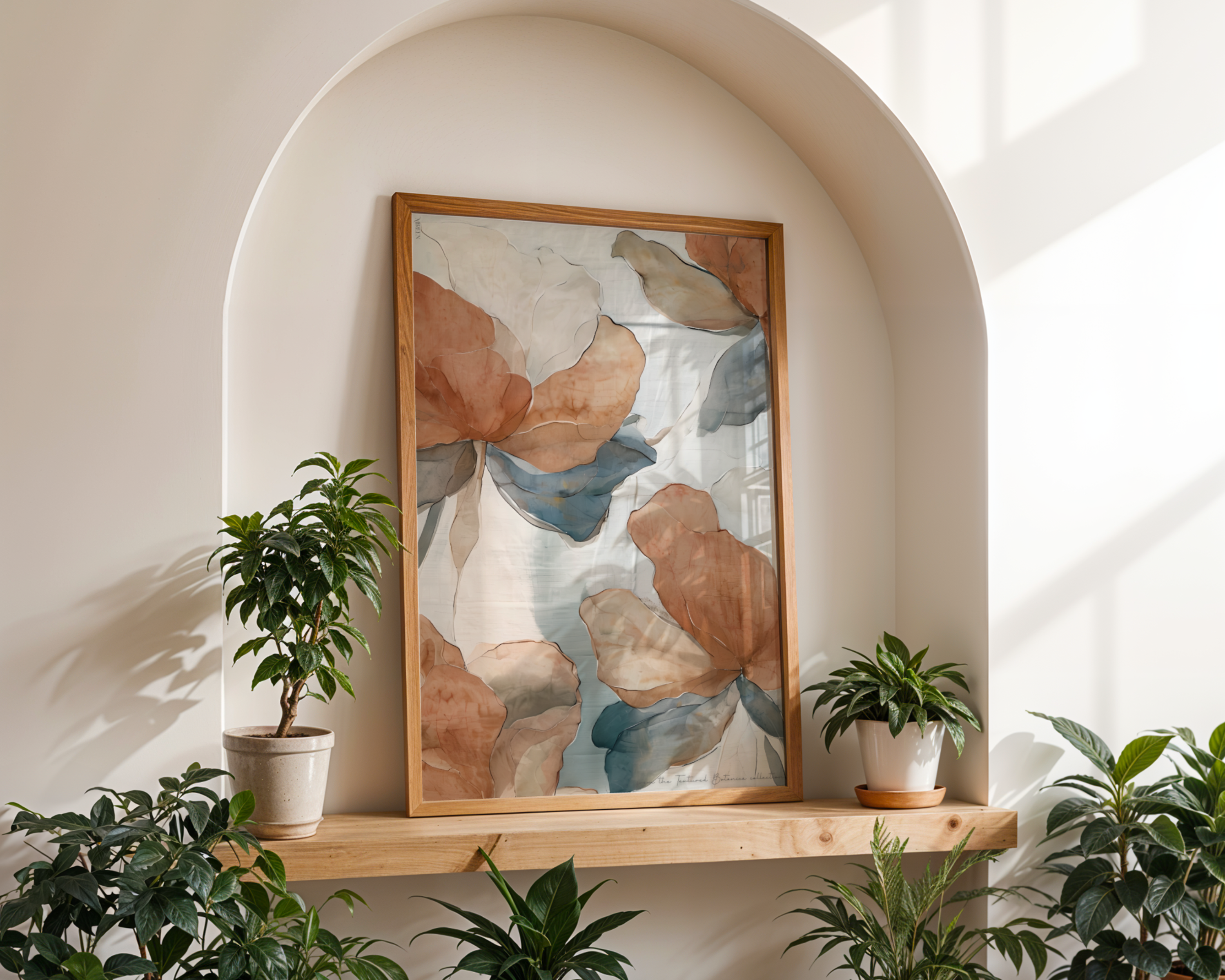 Rust Peonies II Print