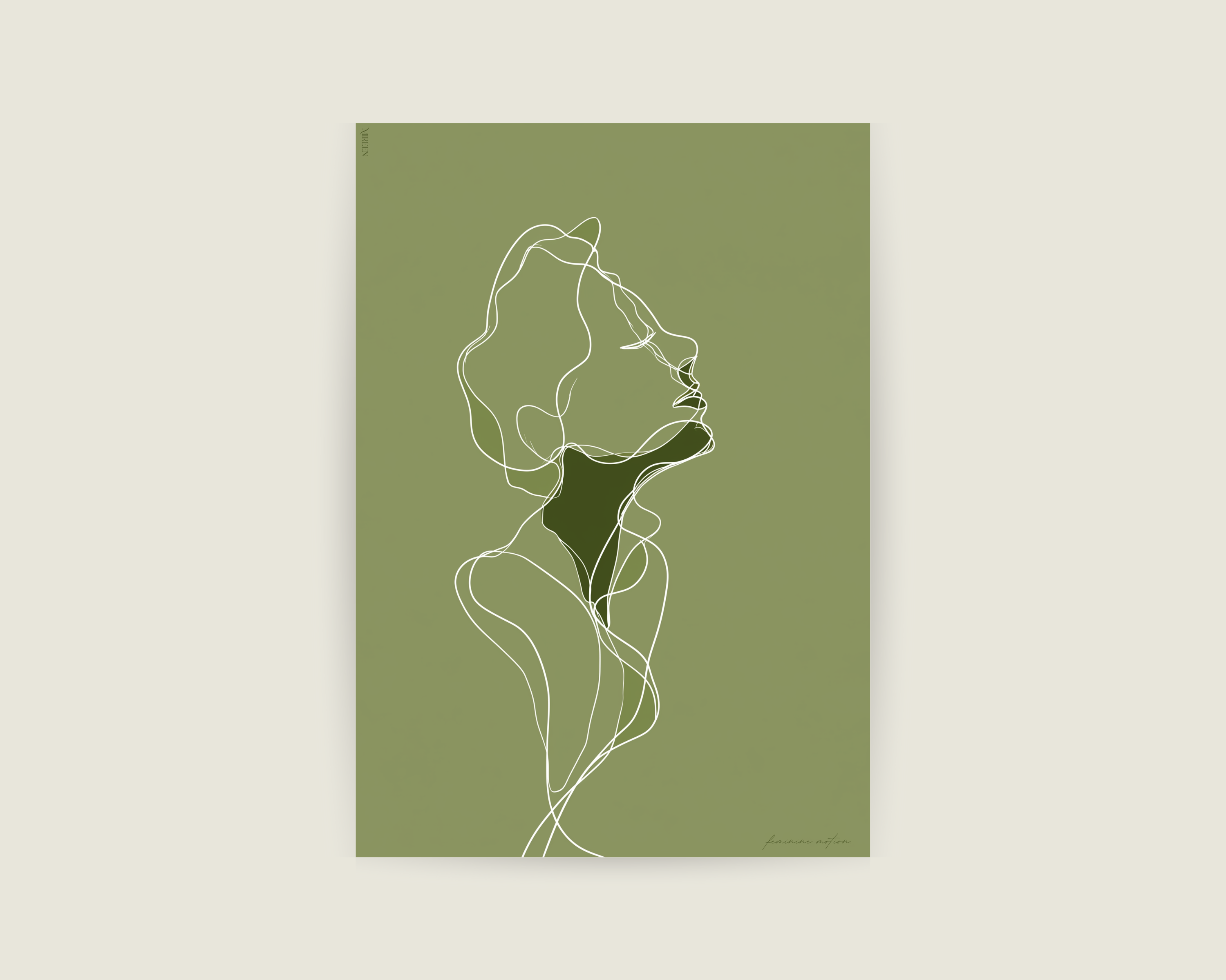 Feminine Motion no.3 Print