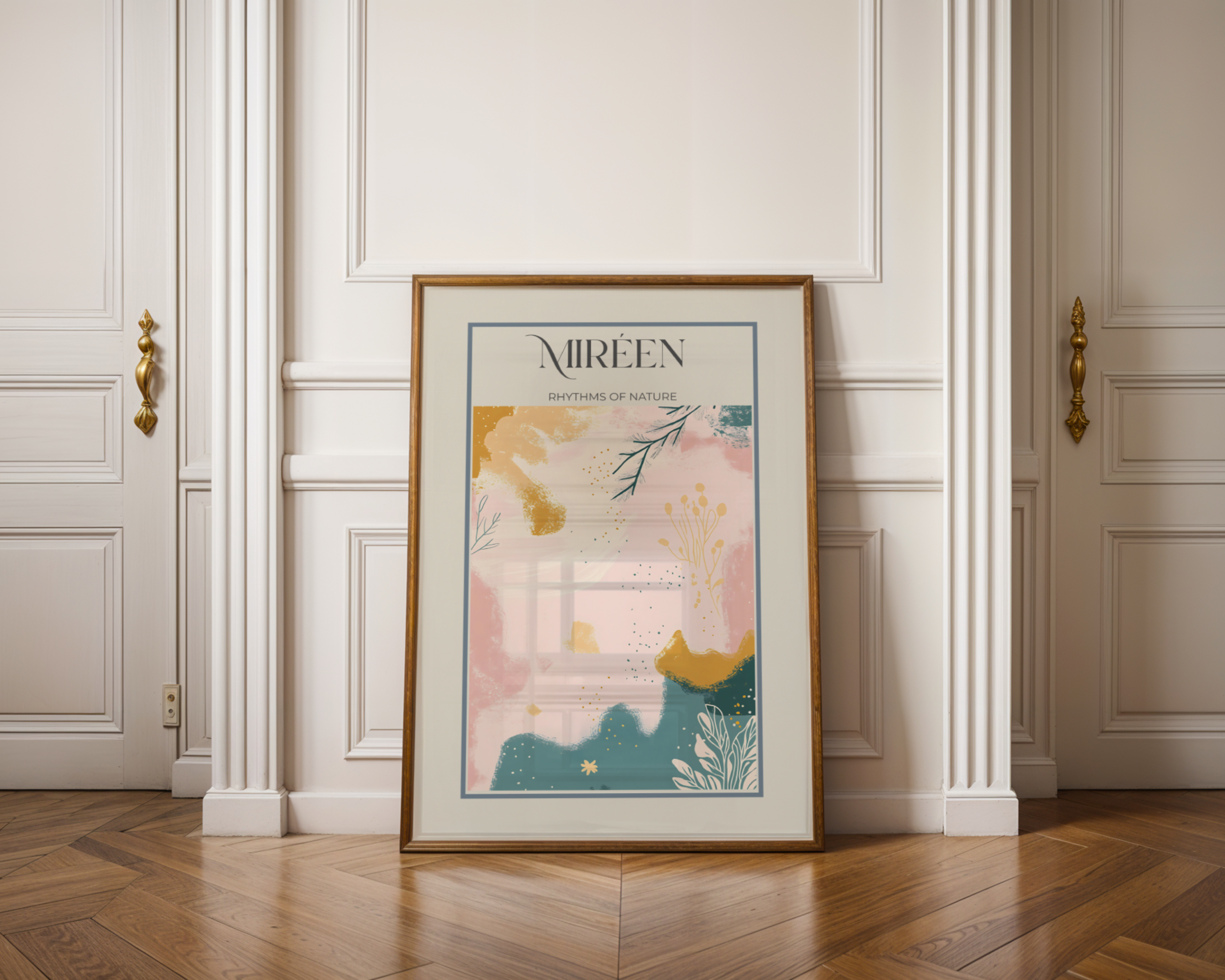 Rhythms of Nature Print