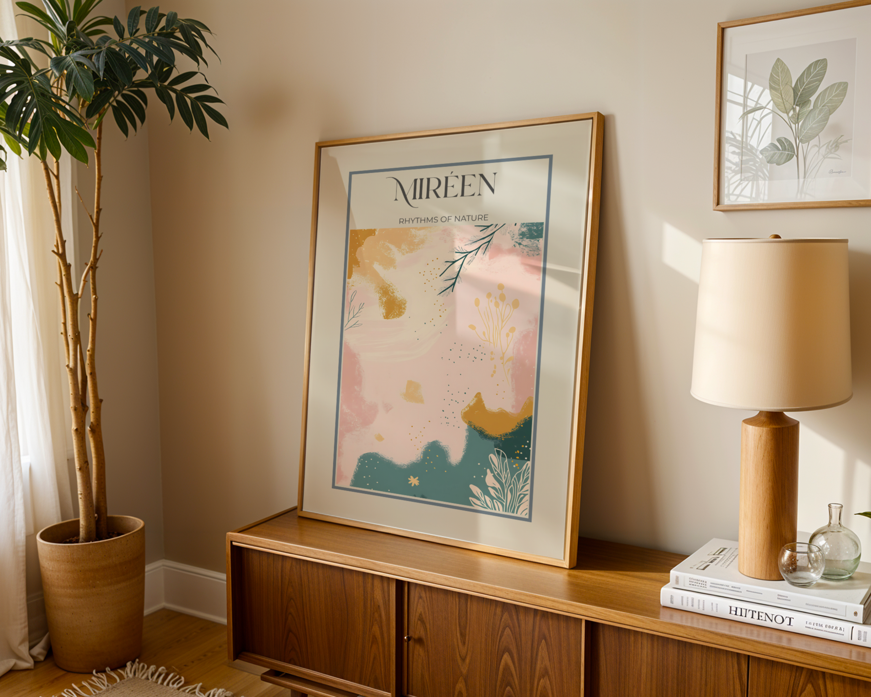 Rhythms of Nature Print