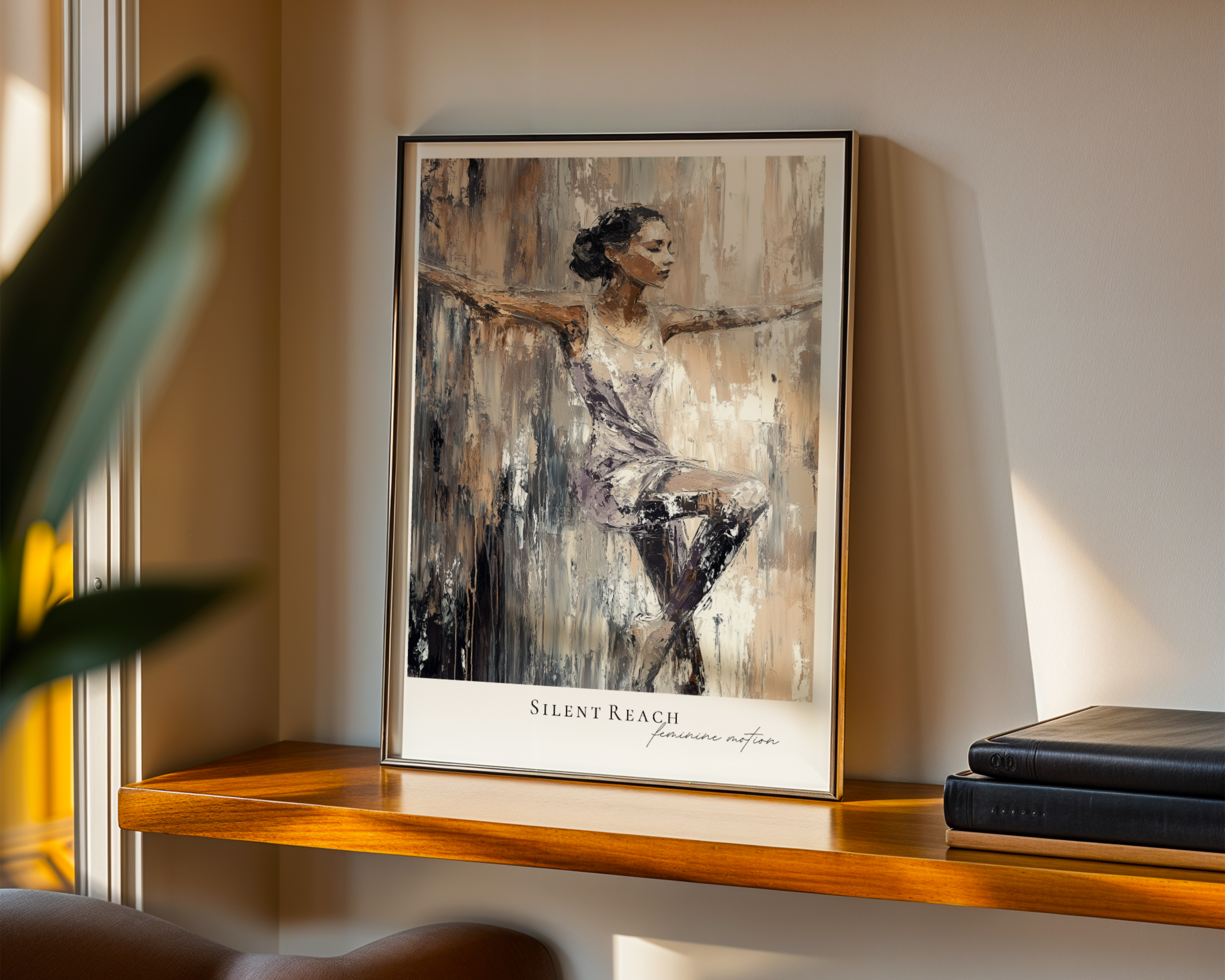 Silent reach Print
